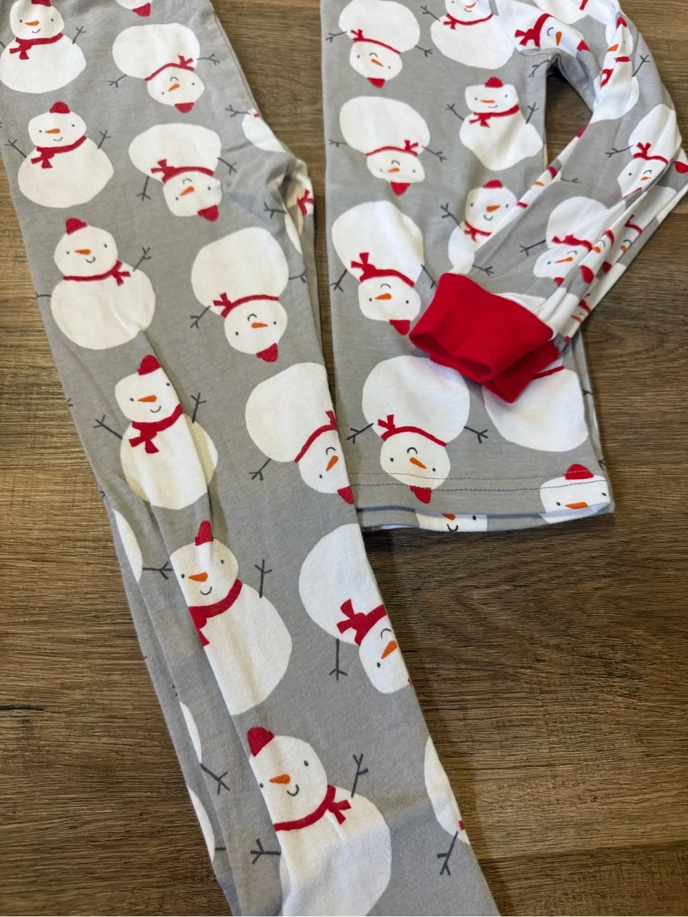 NWOT Carters Snowman Pajamas